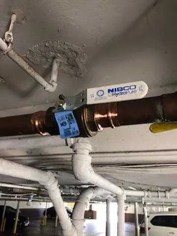 Copper pipe repair and valve work for Backflow Testing in Bellasera