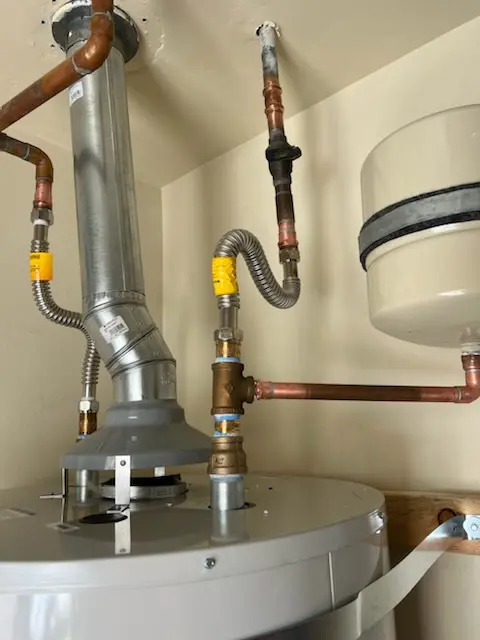 Water heater installation and plumbing repair in Bellasera